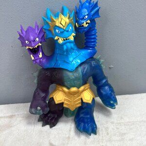 Heroes of Goo Jit Zu Deep Goo Sea King Hydra Action Figure Sounds Lights 10"